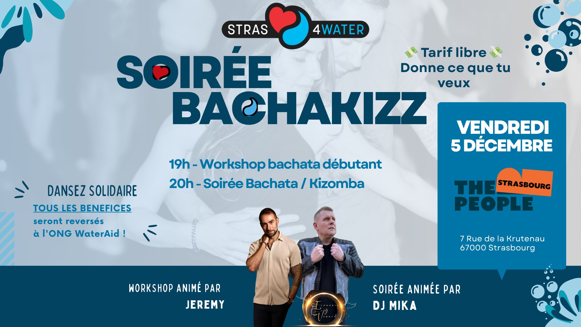 Soirée Bachata Kizomba chez The People Strasbourg