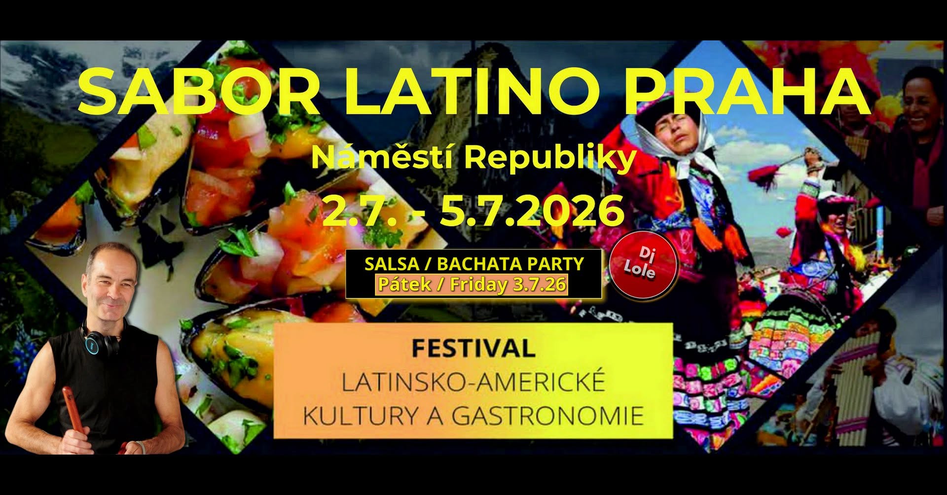Salsa and bachata party at Sabor Latino Festival 2026