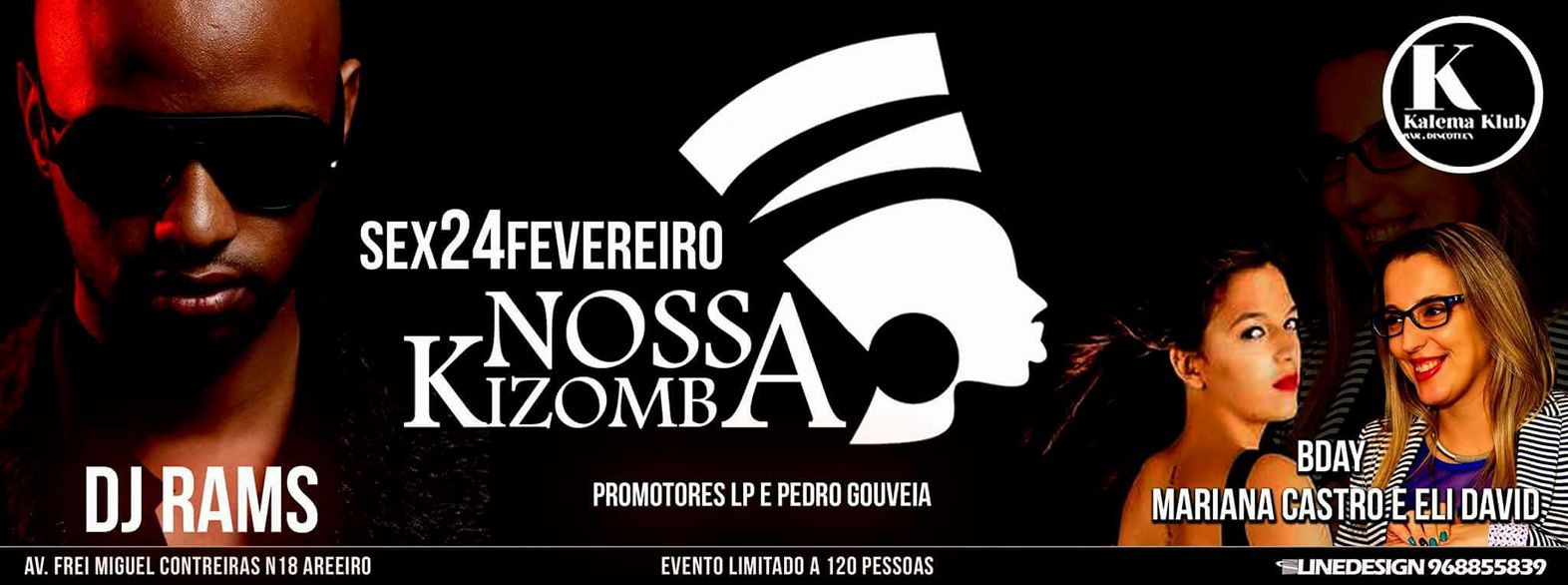 NOSSA Kizomba - B'day Eli David e Mariana Castro