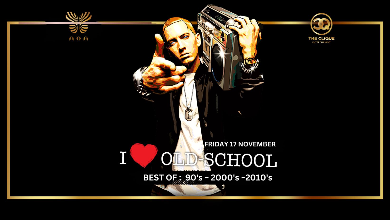 I Love OLD School • HipHop• Afro • RnB-90s 00s 10's • LA CLIQUE