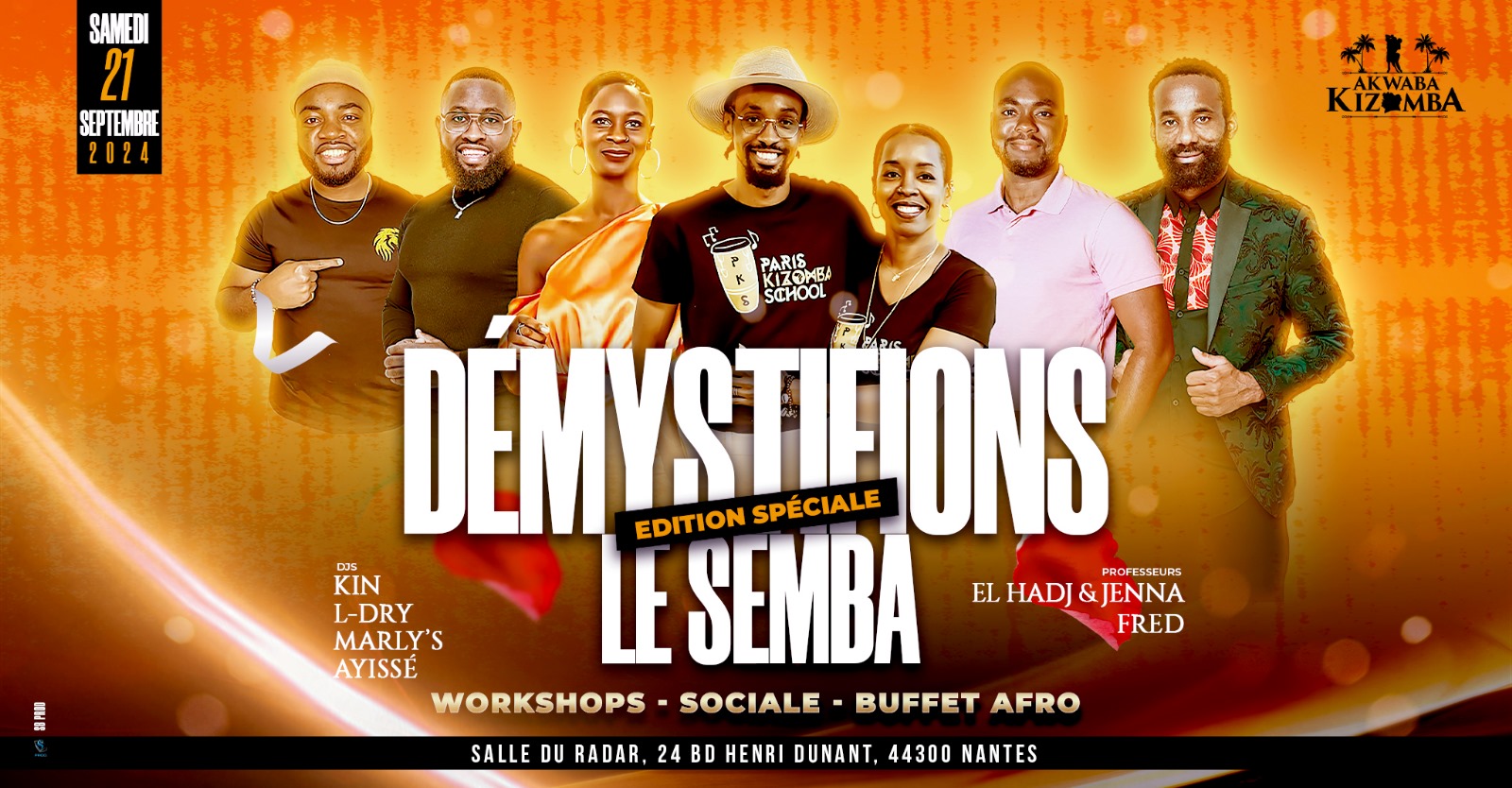 Démystifions le SEMBA - Ed. spéciale Workshops, Sociale, Buffet Afro #2