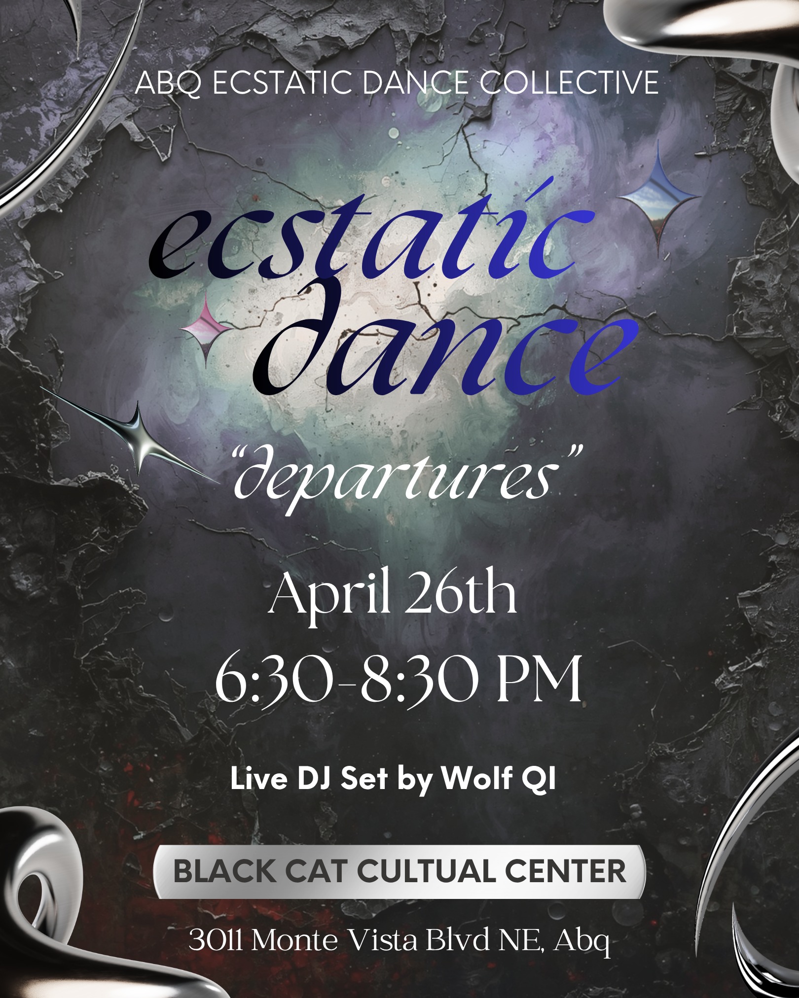 ABQEDC presents "departures" a LIVE DJ Set from Wolf Qi