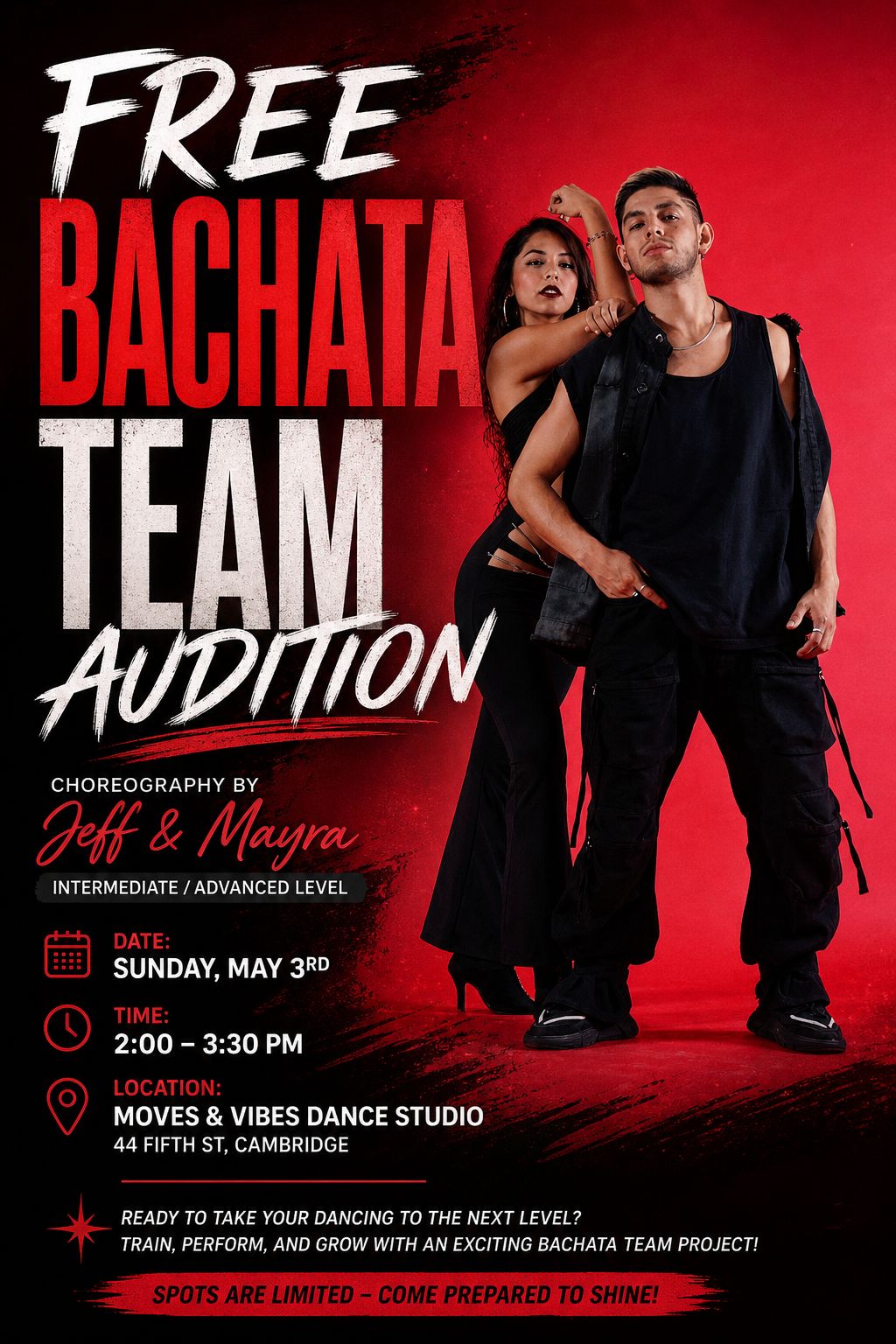 FREE Bachata Team Audition