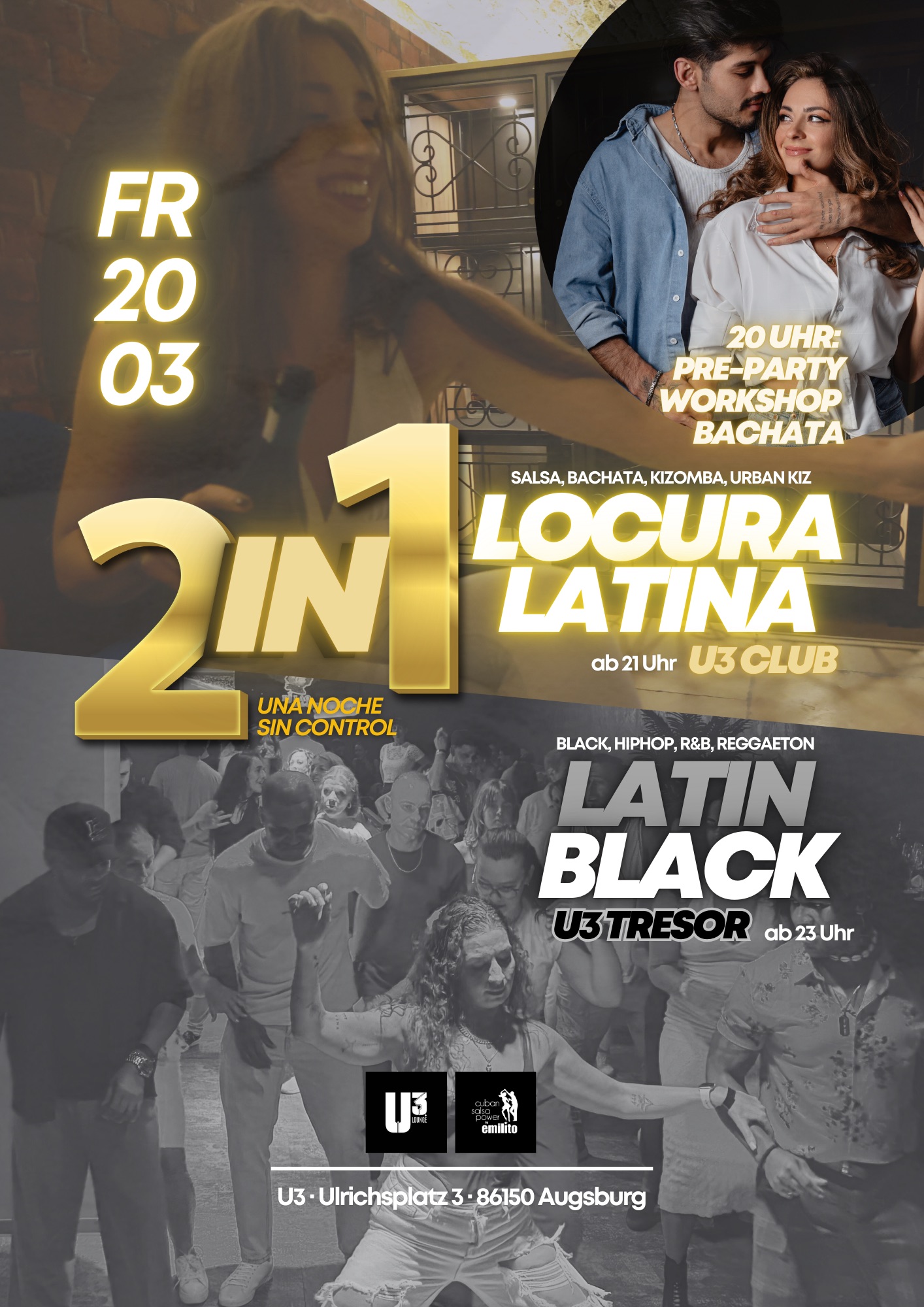 2in1 Party Locura Latina x Latin Black bei U3