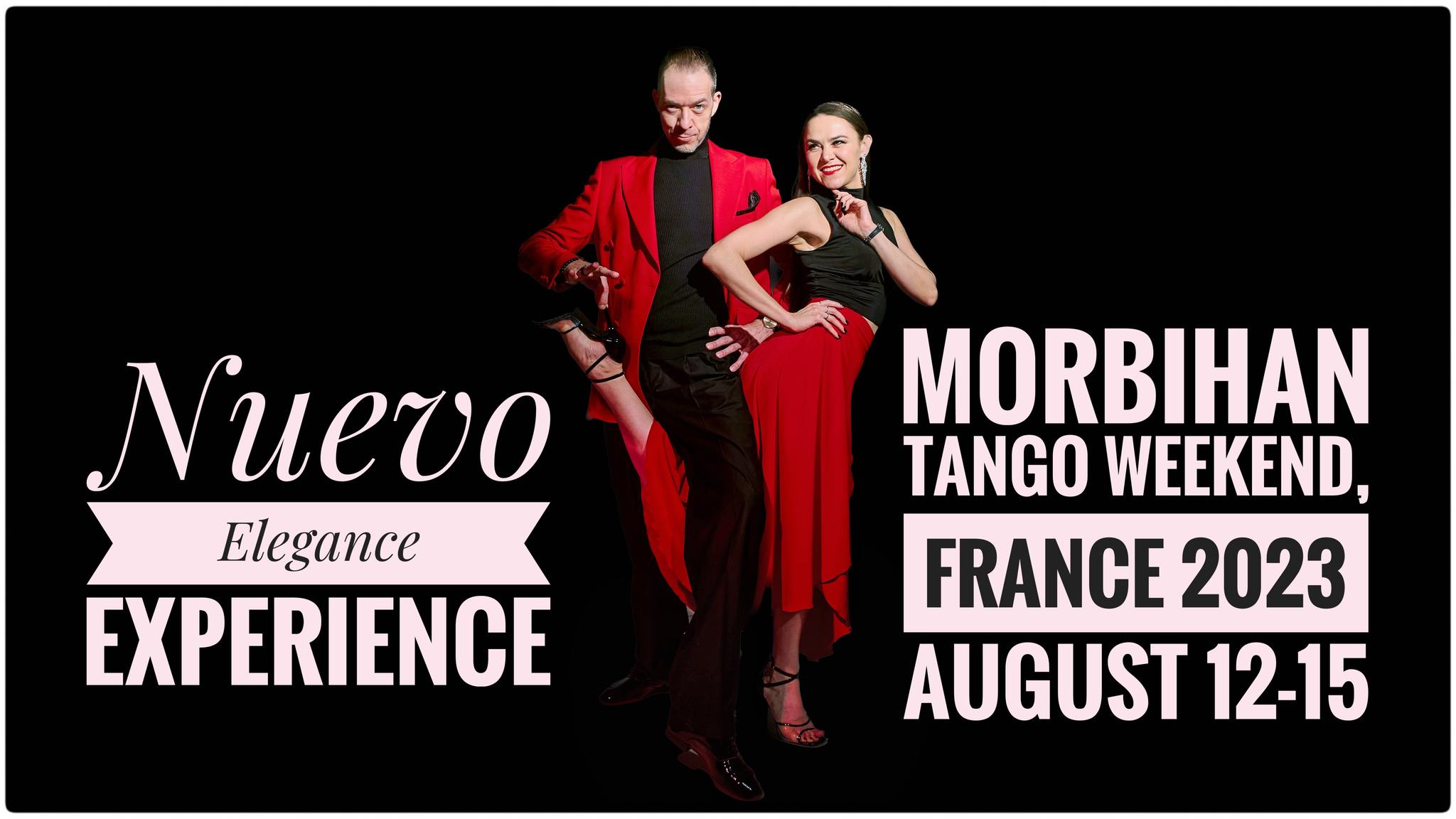 Nuevo Elegance Experience - El Gato & Elvira - Morbihan Tango Weekend, France 2023 August 12-15