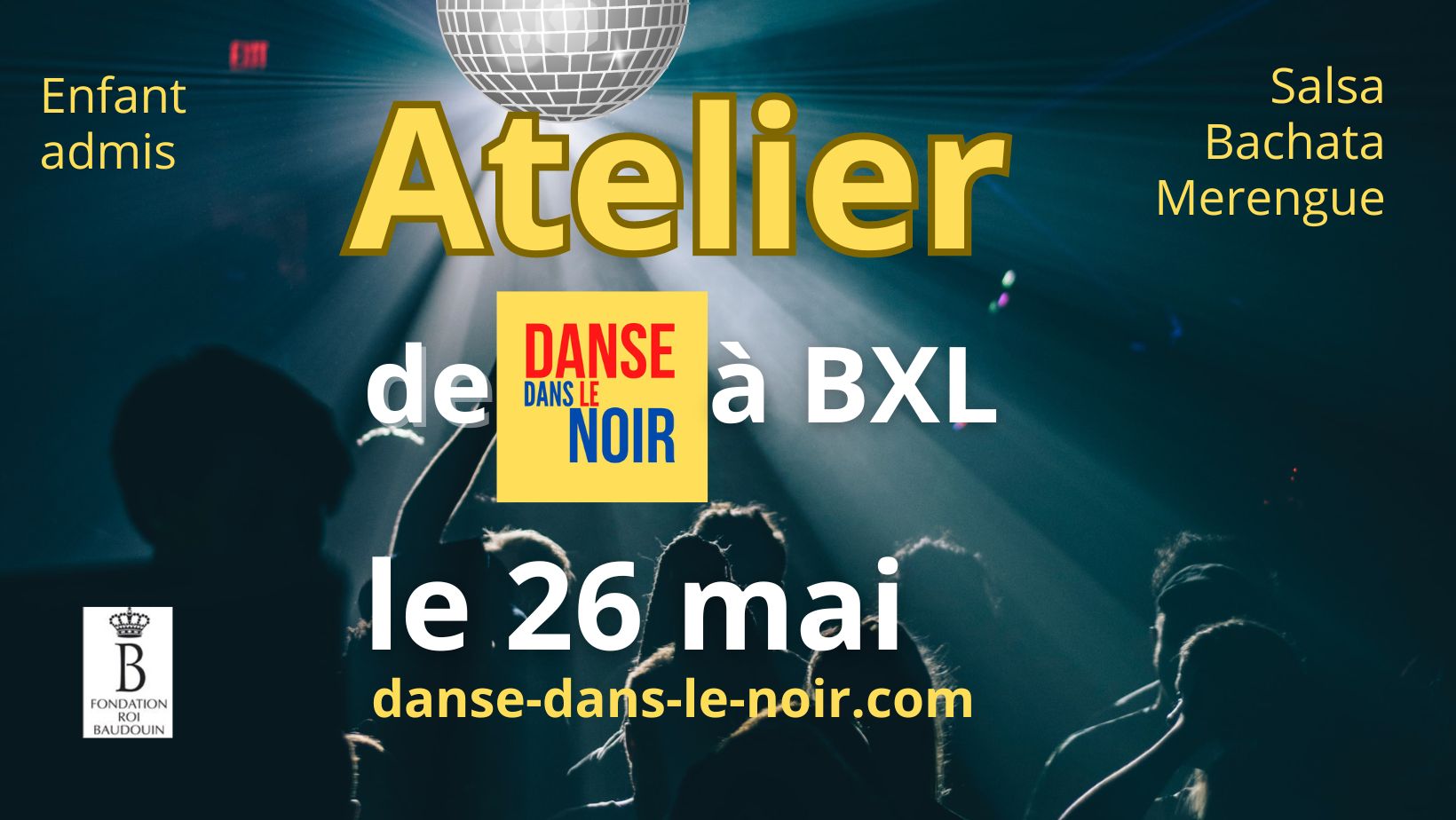 Les danseurs du dimanche présente le 26 mai à 15.00 "Danse dans le Noir" au StKlet ambiance bresil