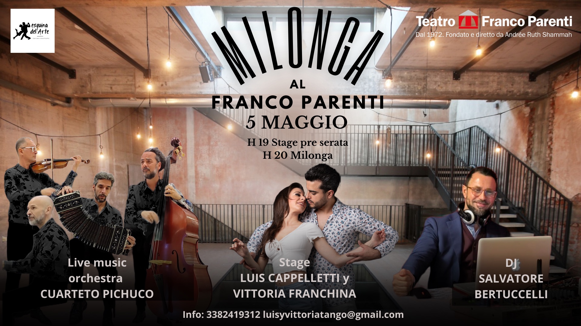 Milonga al Teatro Franco Parenti
