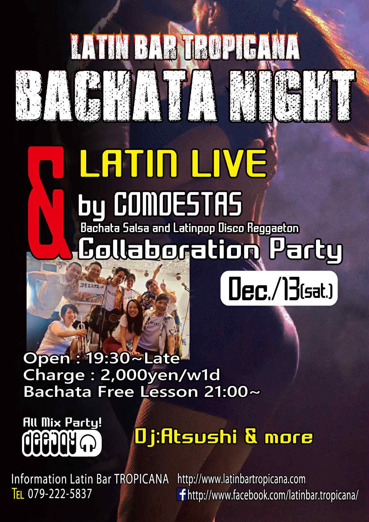 Bachata Night & Live Como Estas!!