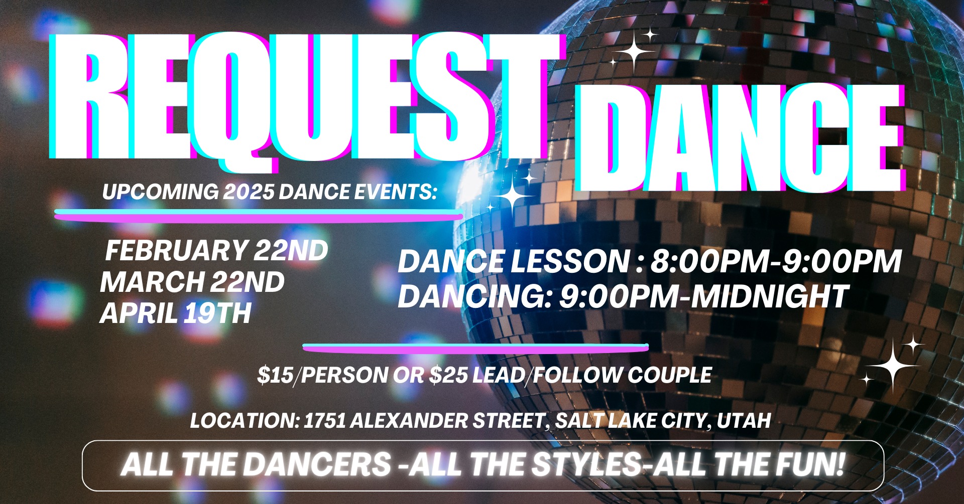 Novmber Request Your Dance Event
