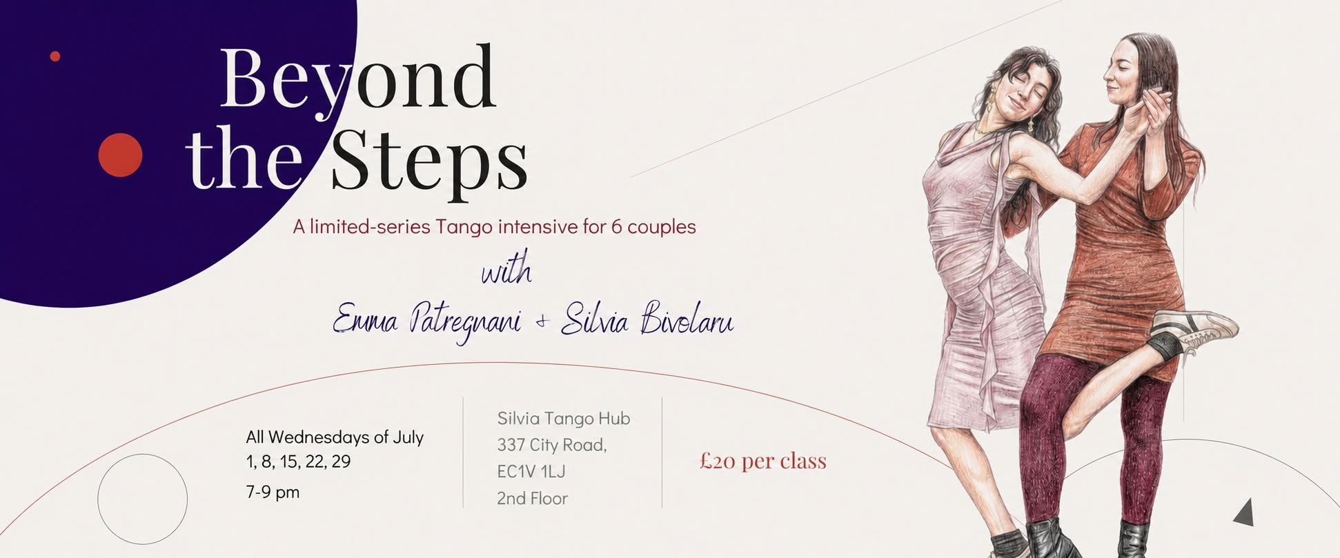 Beyond the Steps - Mini-Series with Emma Patregnani & Silvia Bivolaru in July