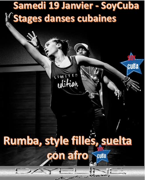 SoyCuba Samedi 19 Janvier Stages Danses Cubaines