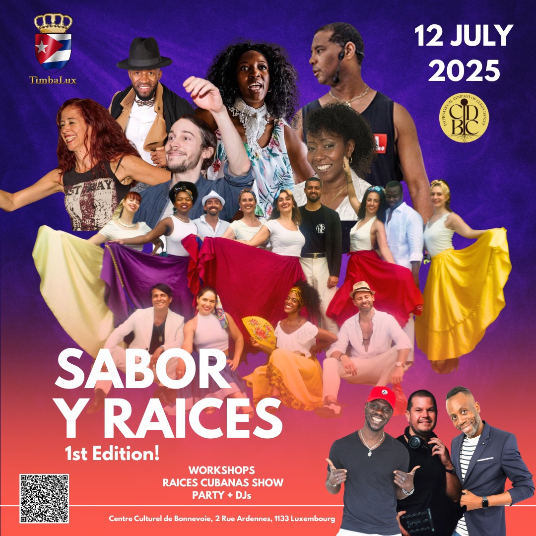 SABOR Y RAICES - 1st edition Workshops Live show Raíces Cubanas Party