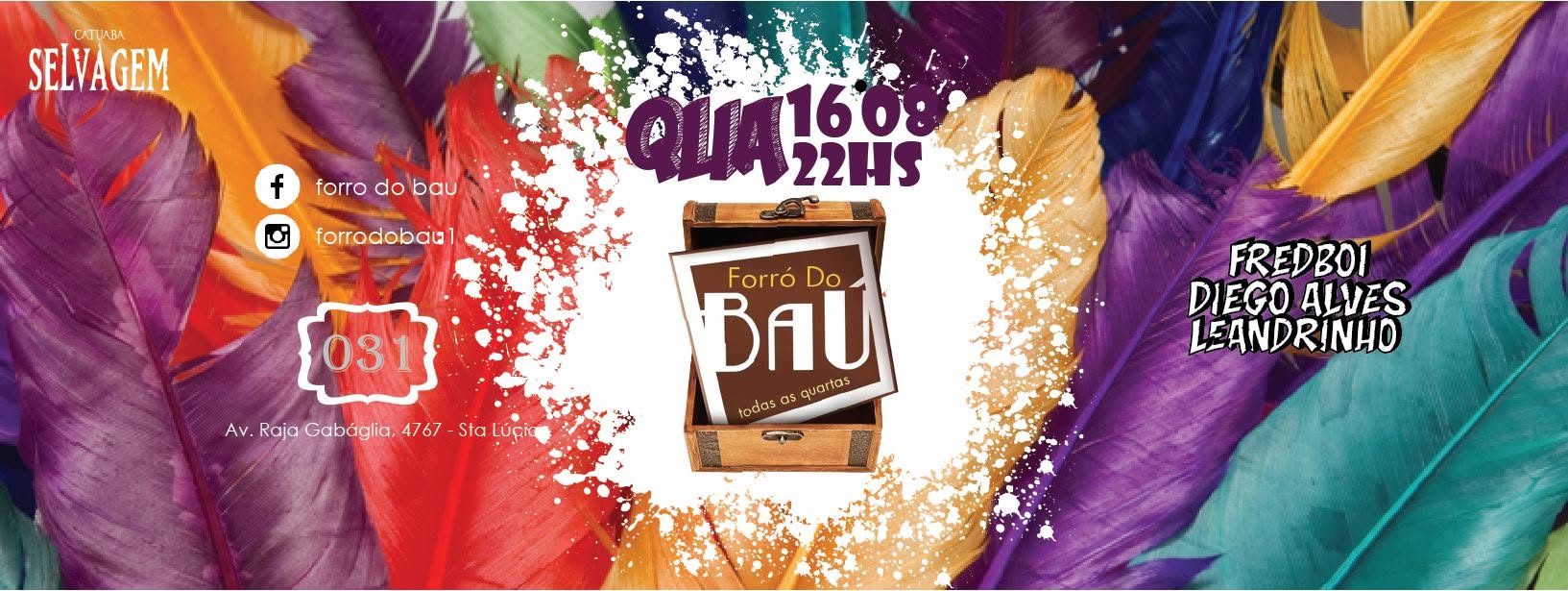 Forró do Baú - Quarta-feira - 22H