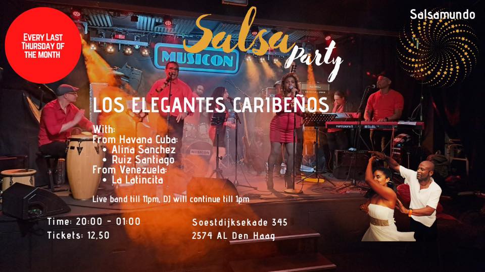 Salsa Cubana Night in Musicon, Den Haag