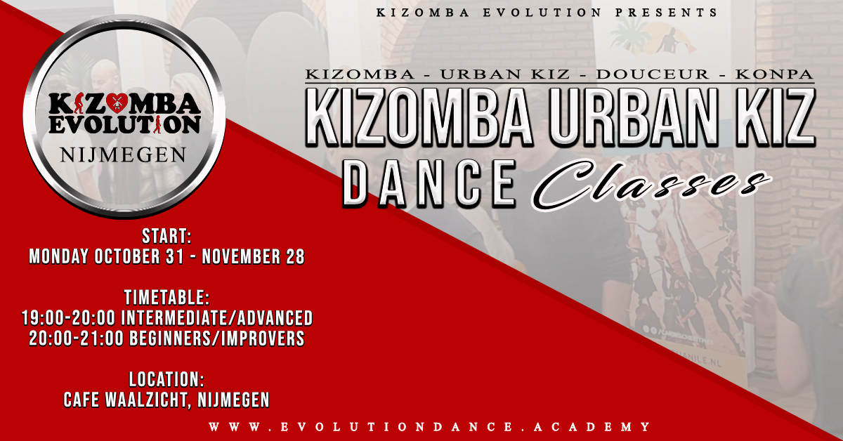 KIZOMBA URBAN KIZ DANSLESSEN NIJMEGEN