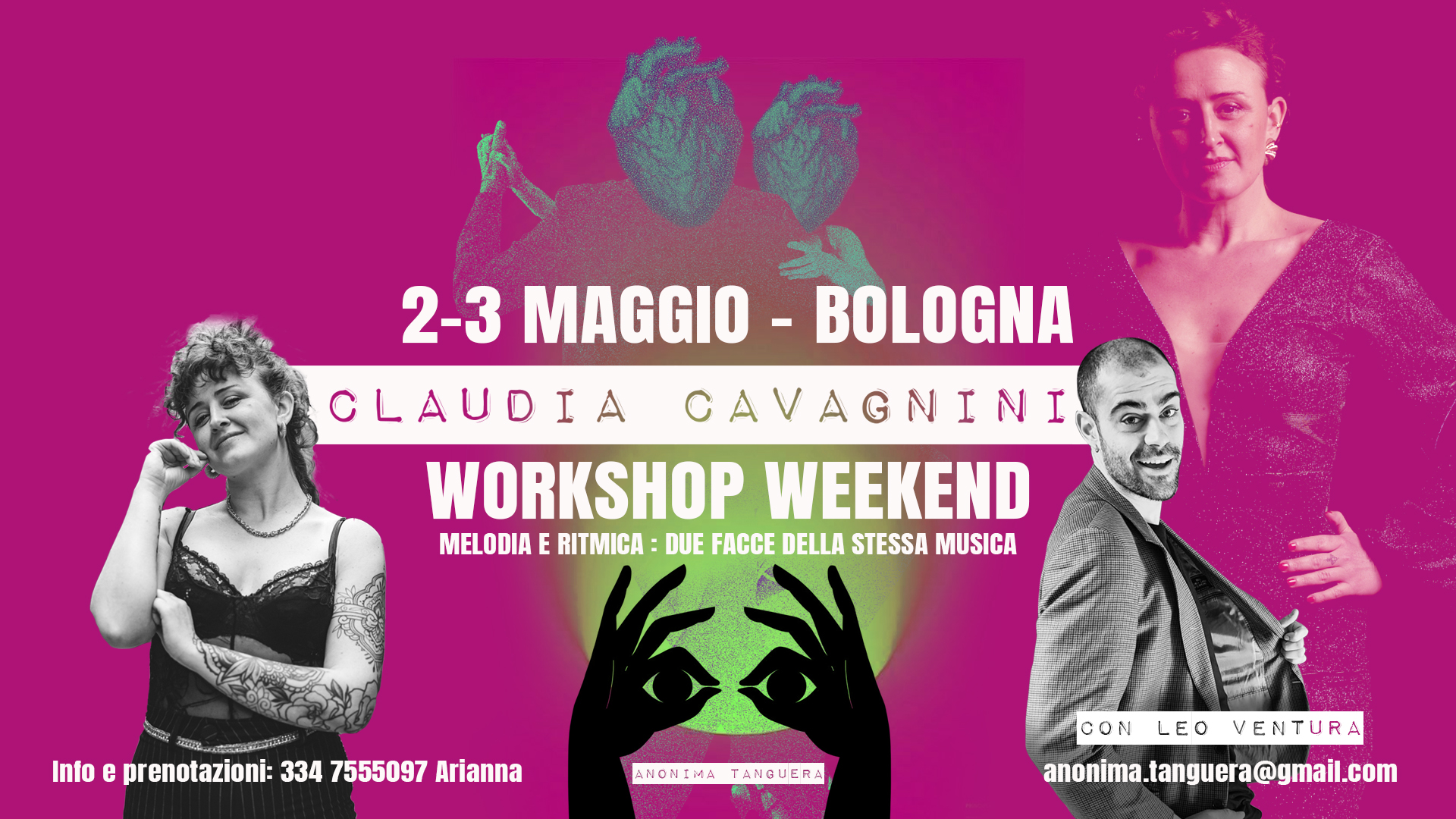 Weekend di Tango Con Claudia Cavagnini e Leo Ventura