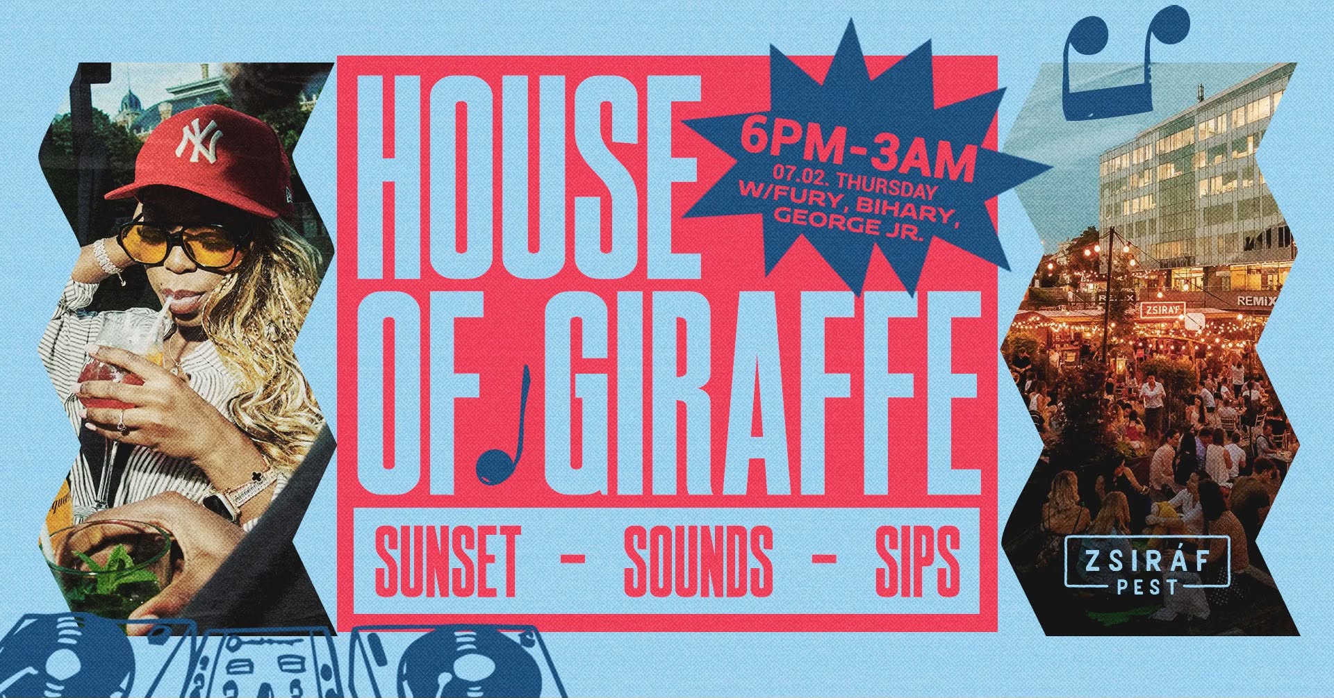 House Of Giraffe 07.02. Zsiráf Pest