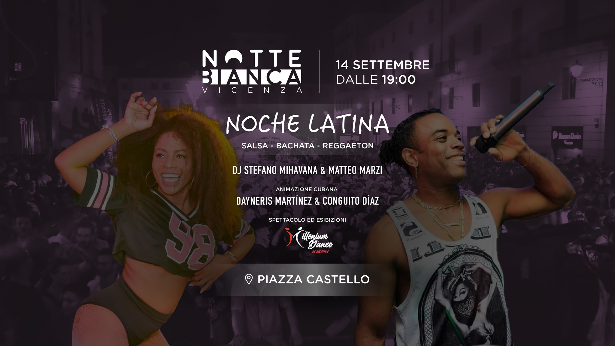 NOCHE LATINA @ NOTTE BIANCA VICENZA ππ½π