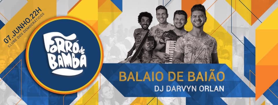 Forró de Bamba apresenta Balaio de Baião e Dj Darvyn Orlan