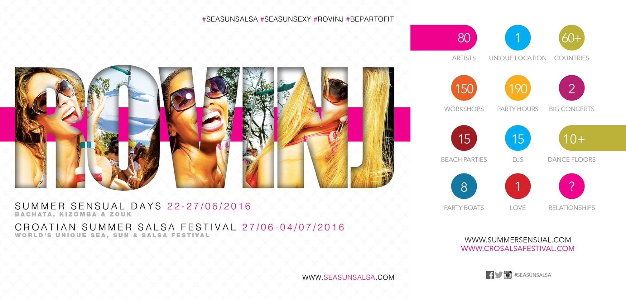 Go CHEAPER to Croatian Summer Festival and Sensual Days in Rovinj (Discount