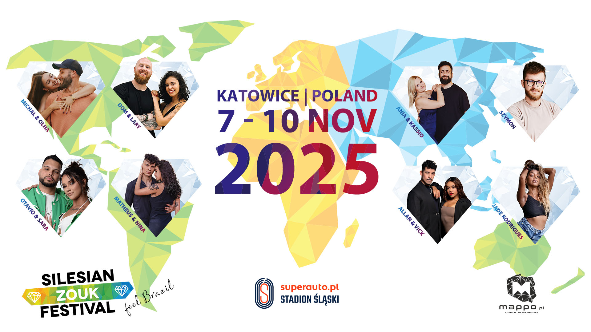 Silesian Zouk Festival & Marathon 2025 - Katowice Poland November