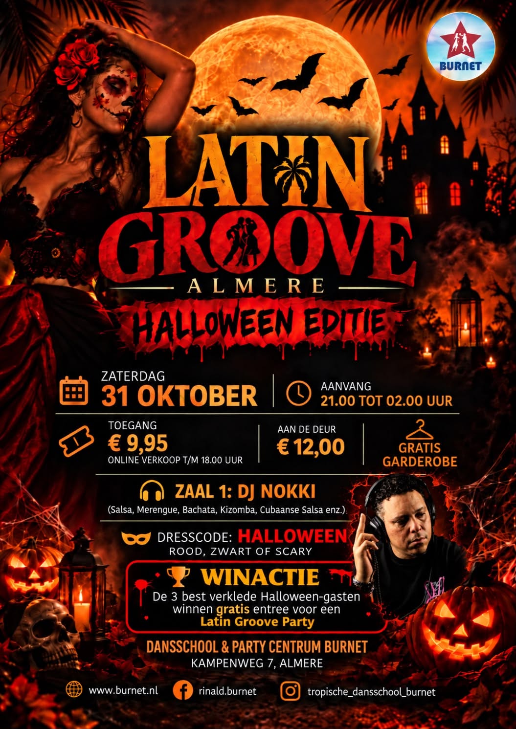Latin Groove Halloween Party