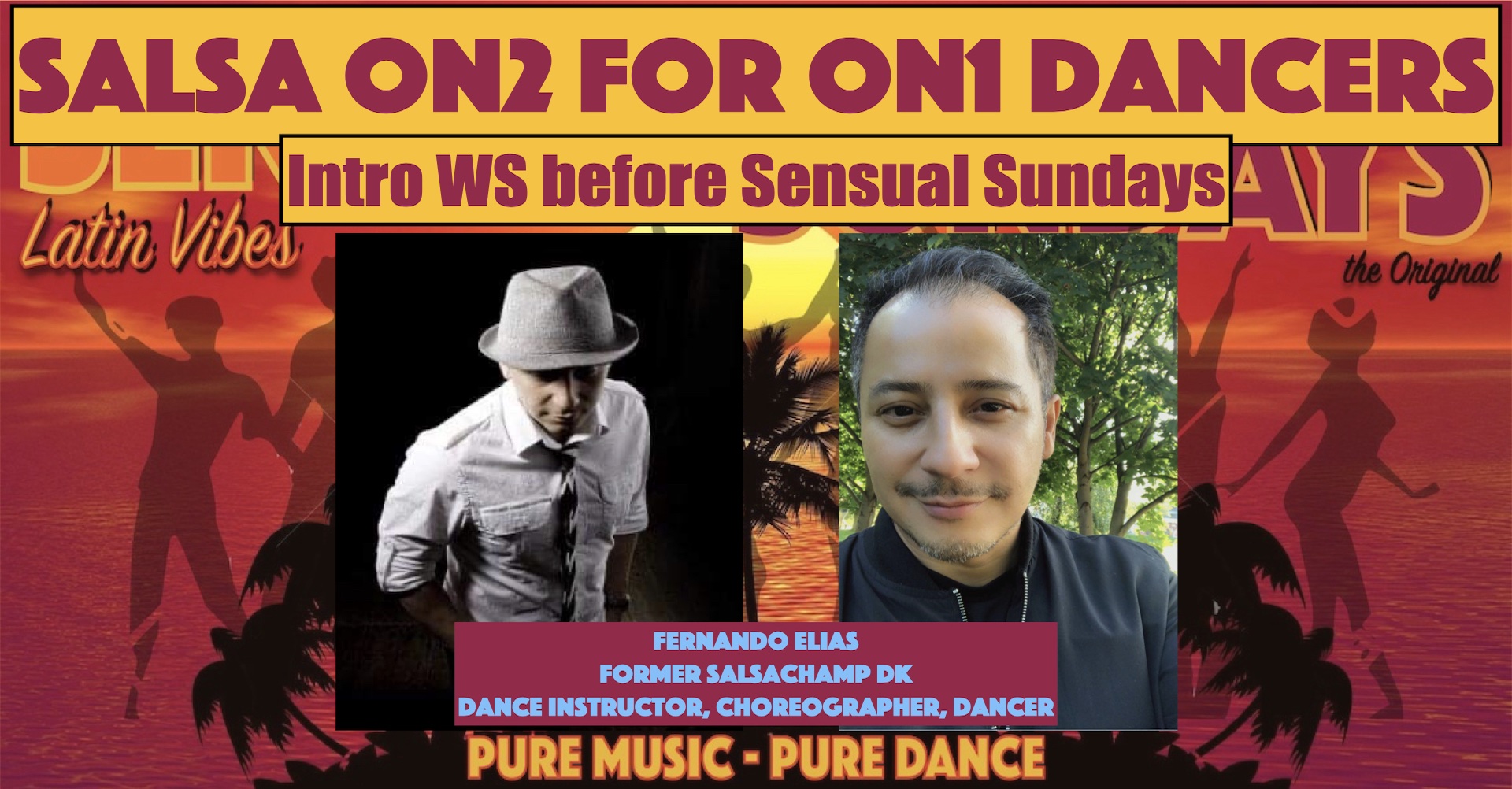 Salsa Intro On2 for On1 dancers before Sensual Sundays