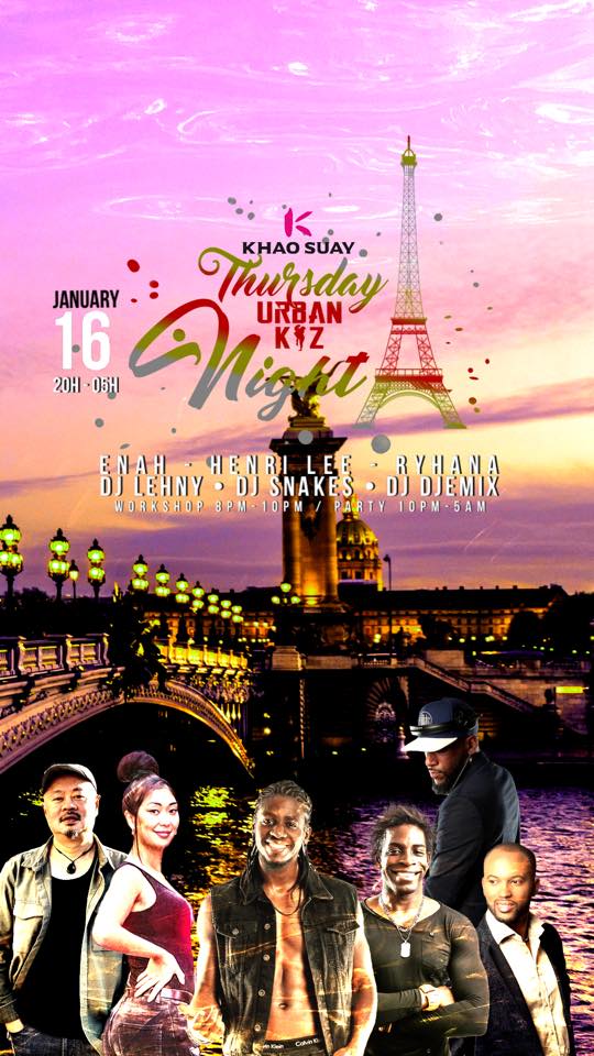 Thursday URBANKIZ Night 20H-5H
