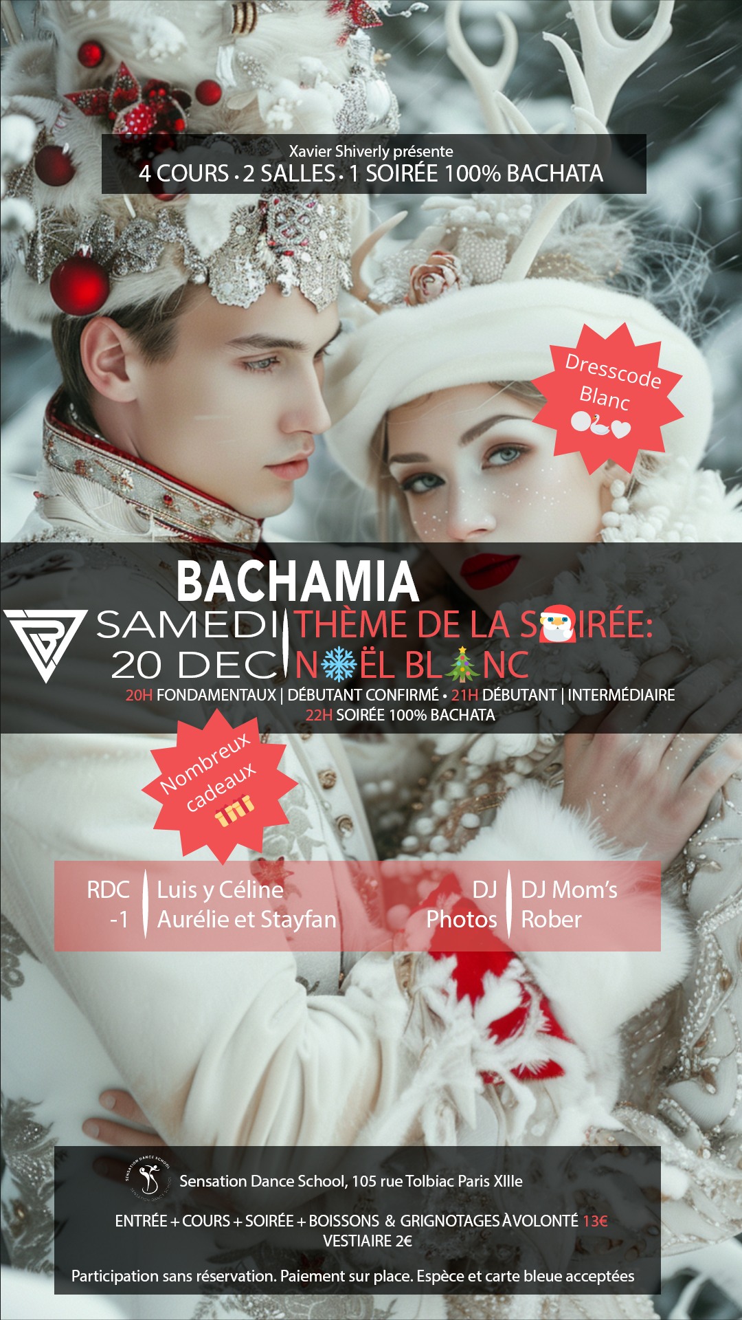 Bachamia Noël - Luis Duarte et Céline - Aurélie et Stayfan - Rober 📸 - DJ Mom's