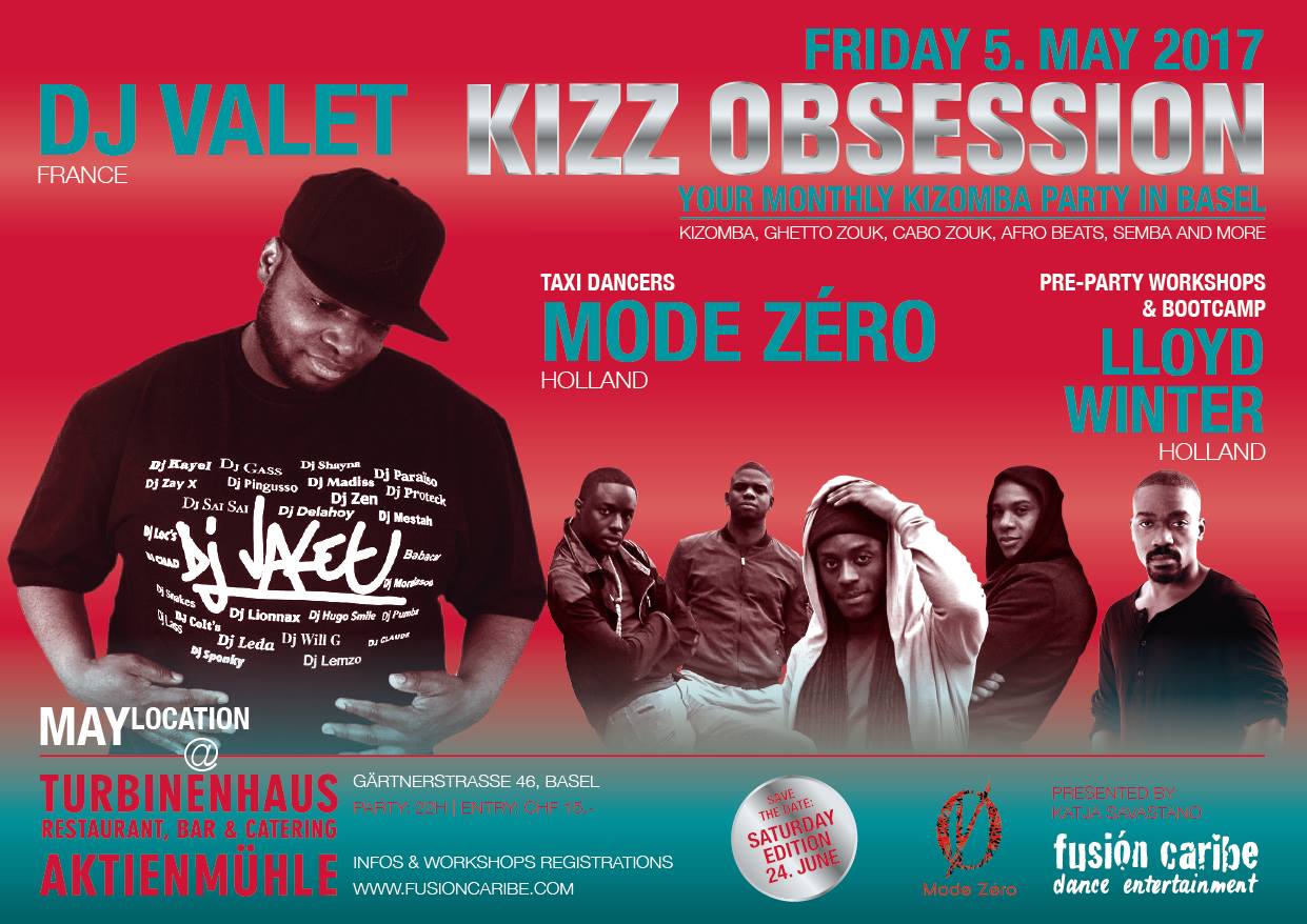 Kizz Obsession May Edition with DJ VALET & MODE ZÉRO