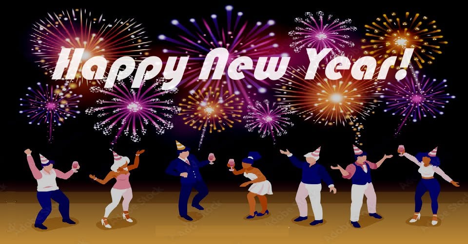 Free! NYE Dance flash mob + fireworks!