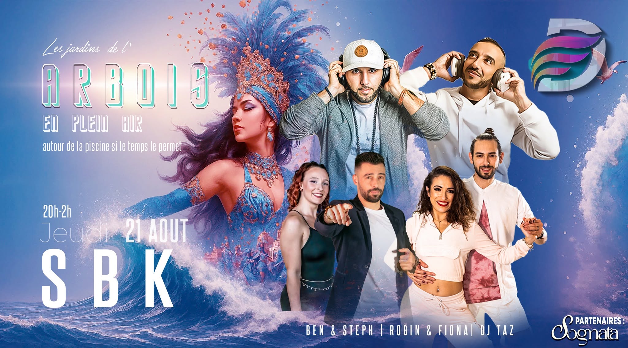 SBK de l'ARBOIS autour de la piscine - Jeudi 21 AOUT