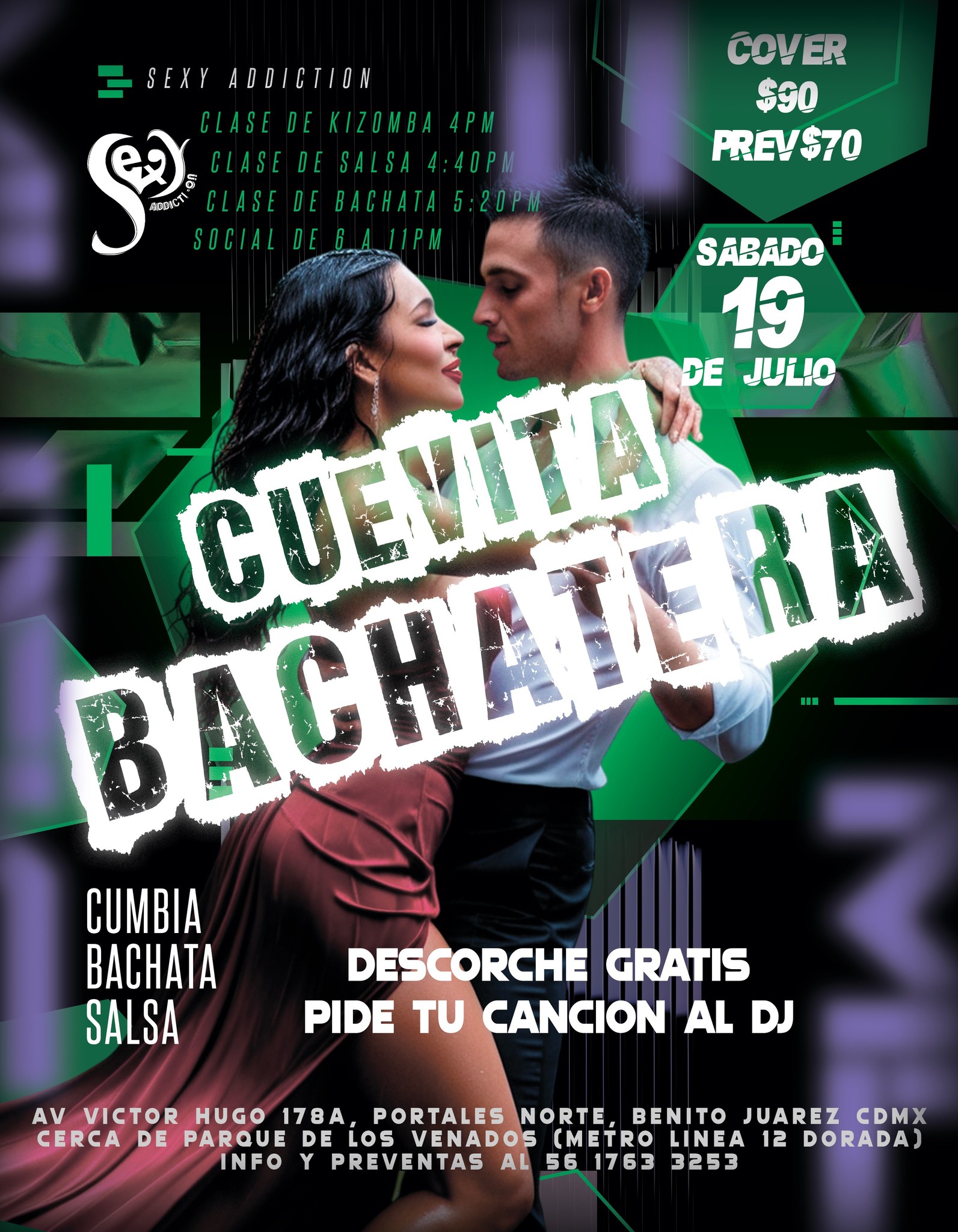 Cuevita Bachatera Julio