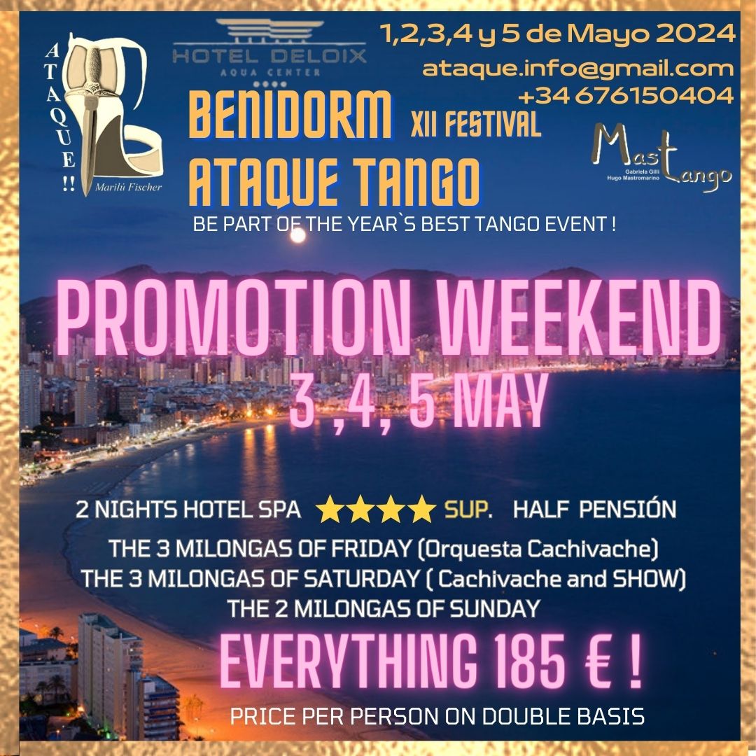 Benidorm Ataque Tango Festival 2024