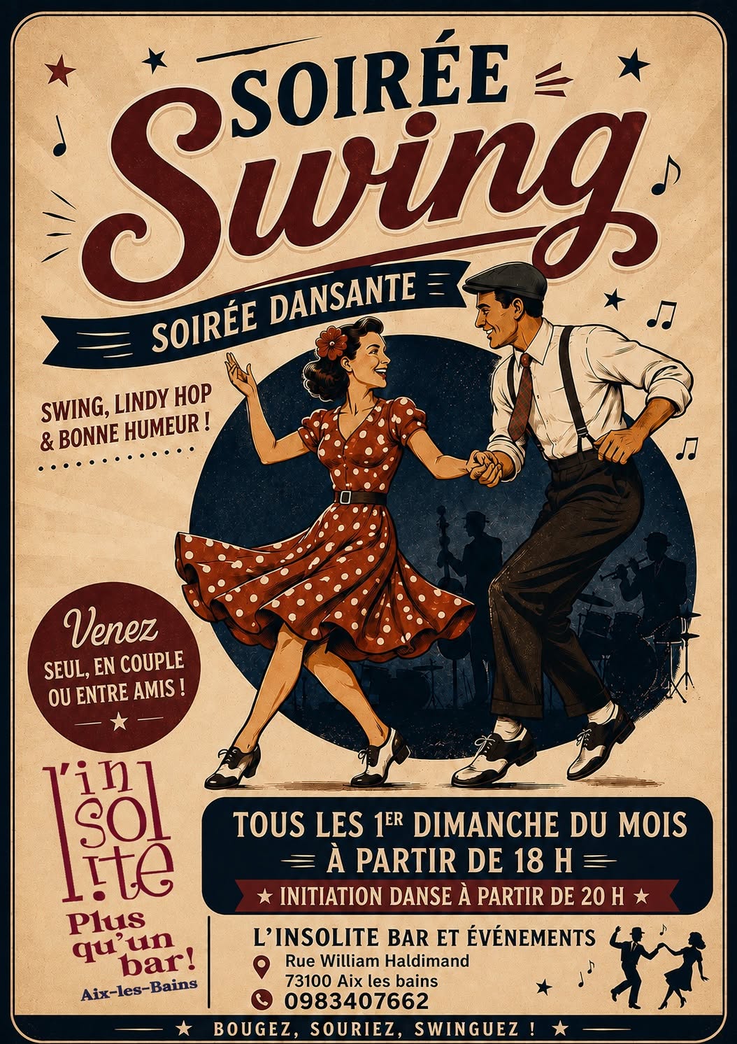 Initiation et soirée swing