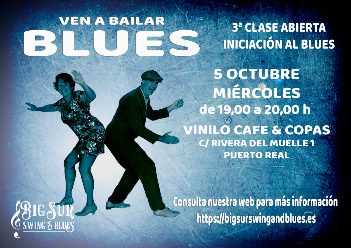 Aprende a bailar Blues, 3ª clase abierta