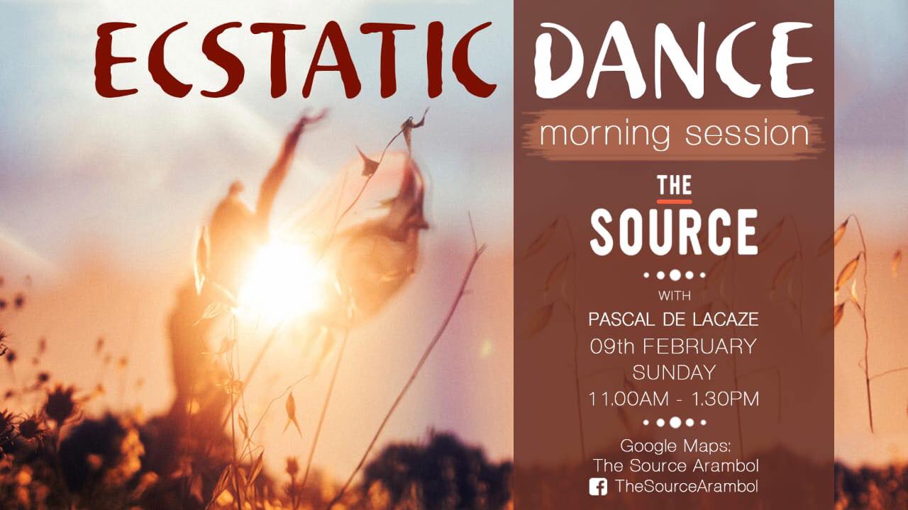 Ecstatic Dance Sunday ✦ Pascal de Lacaze ✦ 9 Feb 2020