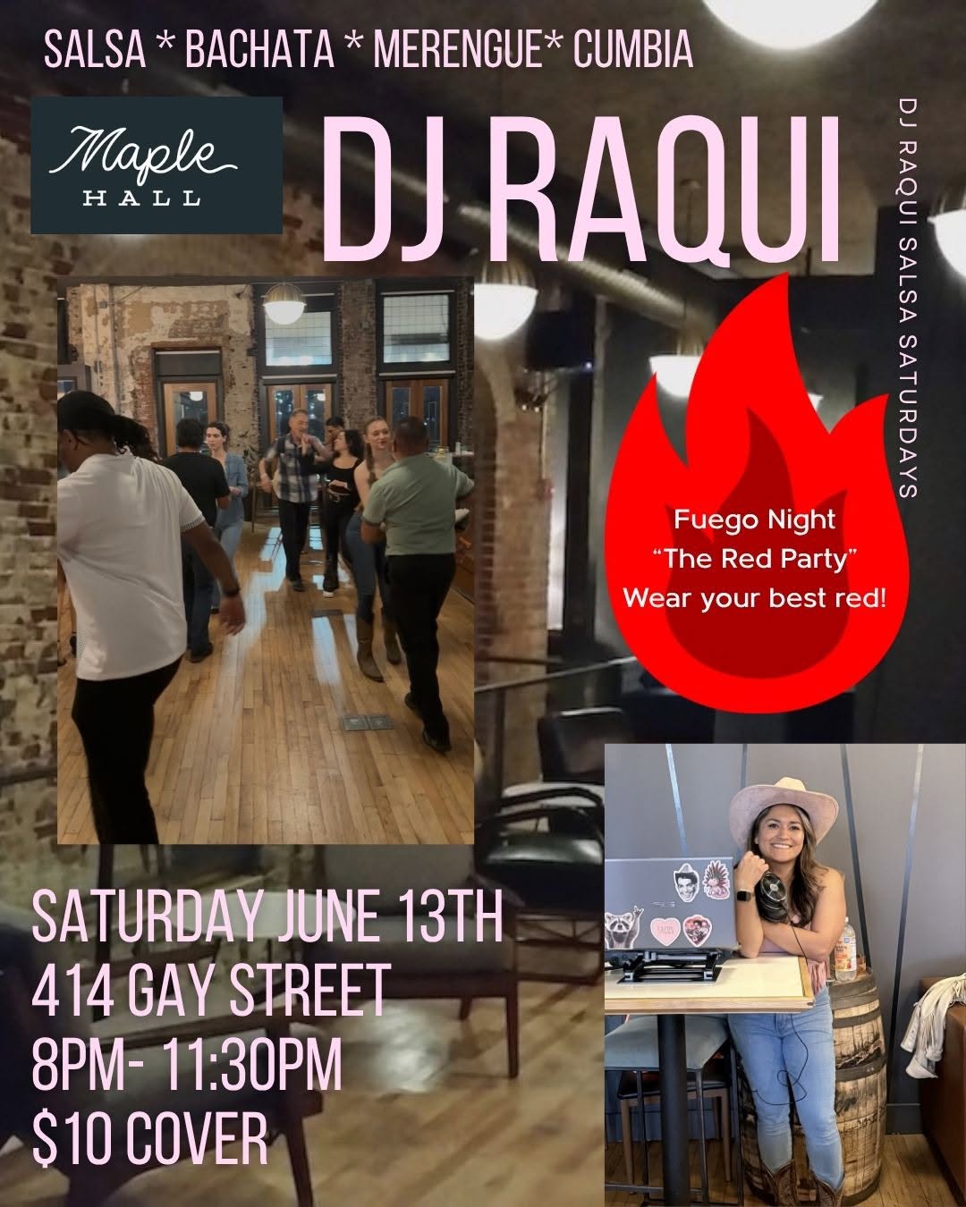 The Red Party Salsa Night ππ½β₯οΈ