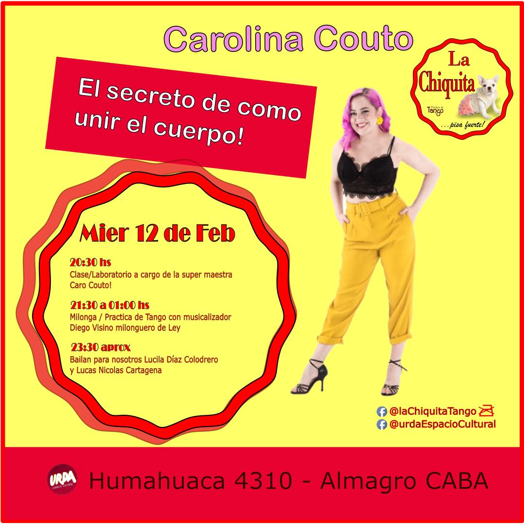 Clase Laboratorio de Tango - con Carolina Couto