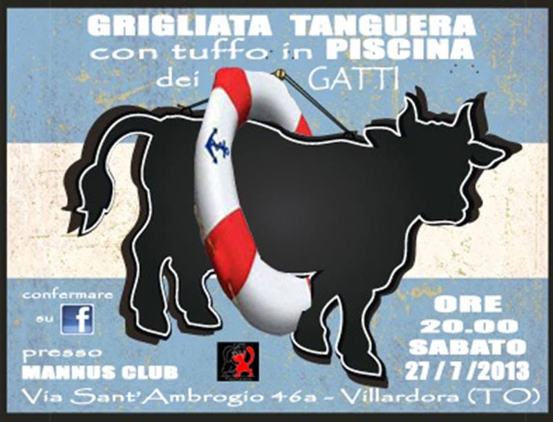GATTI in Piscina alla GRIGLIATA TANGUERA!