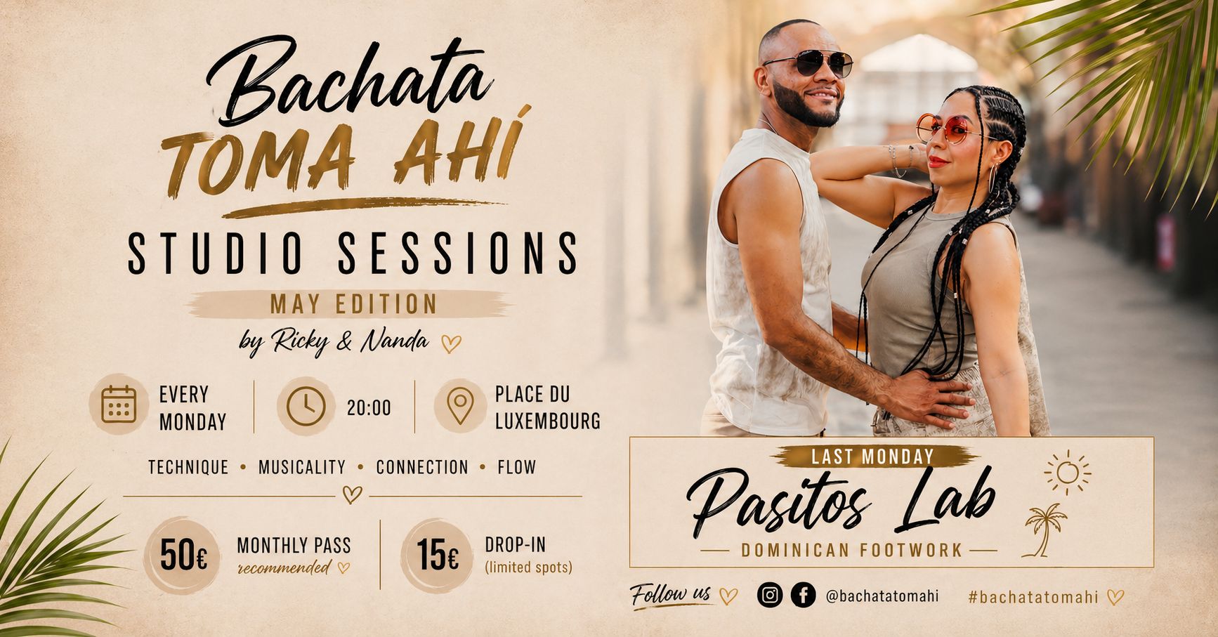 Bachata Toma Ahí - Studio Sessions on Monday