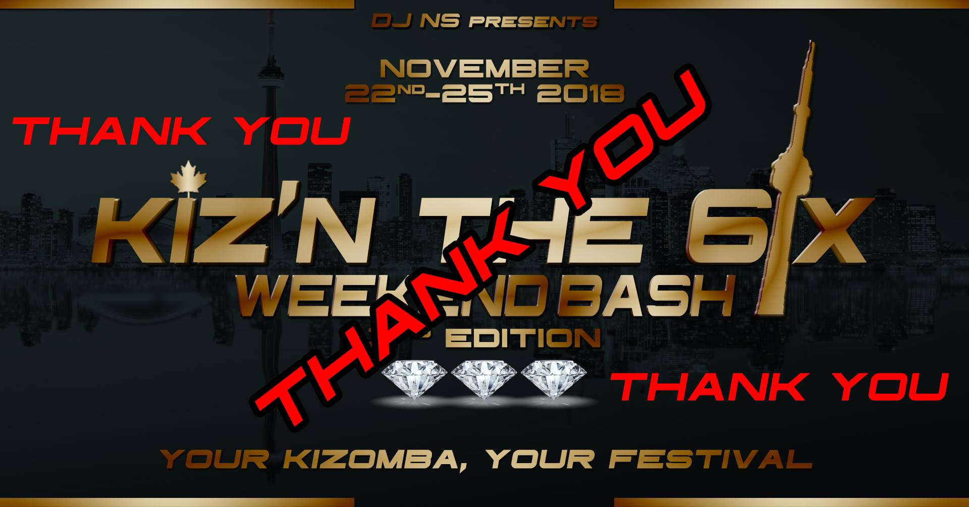 Kiz'n The 6ix Weekend Bash 2018