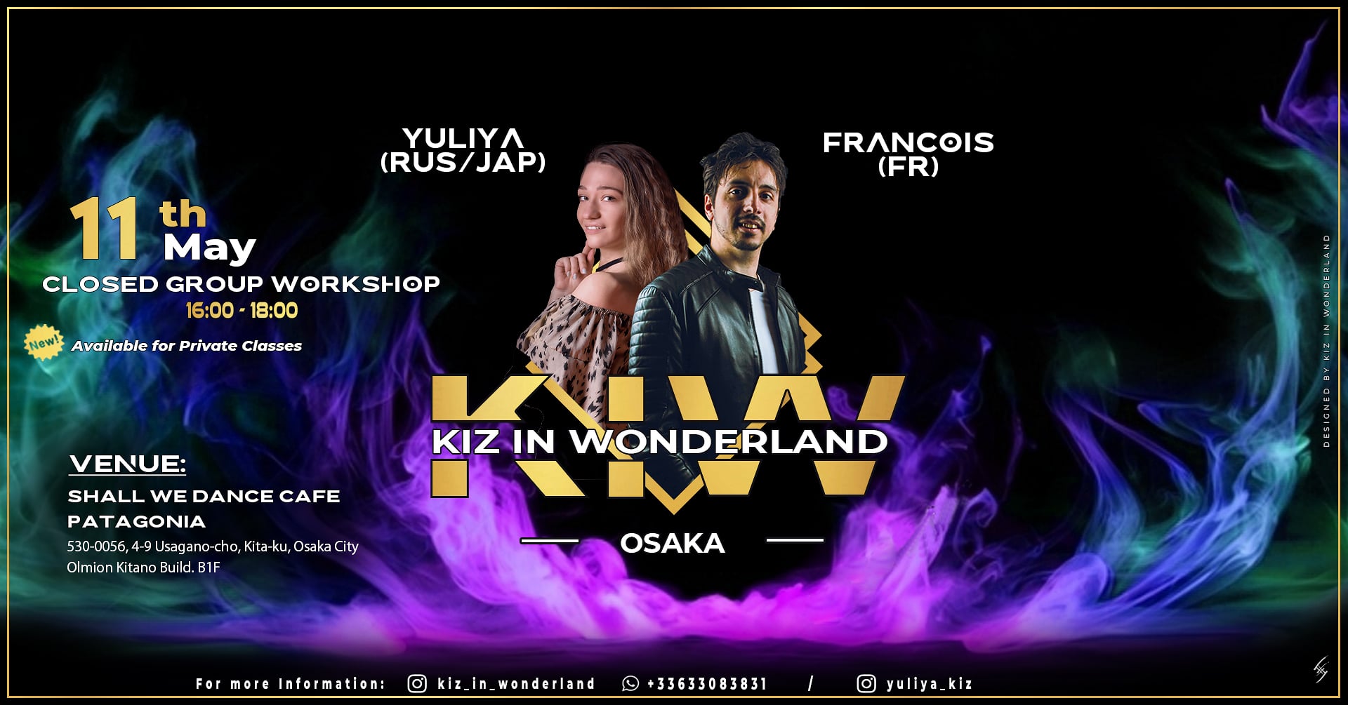 大阪 ◂Urbankiz▸ Francois & Yuliya