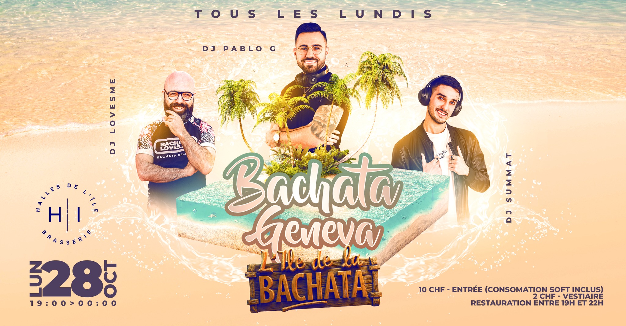 L'Île de la Bachata - Halles de L'Île