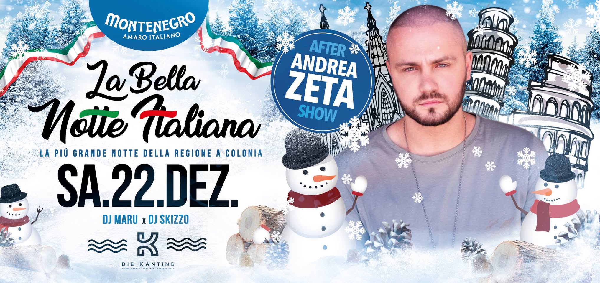 La Bella Notte Italiana • KÖLN • Aftershow Party
