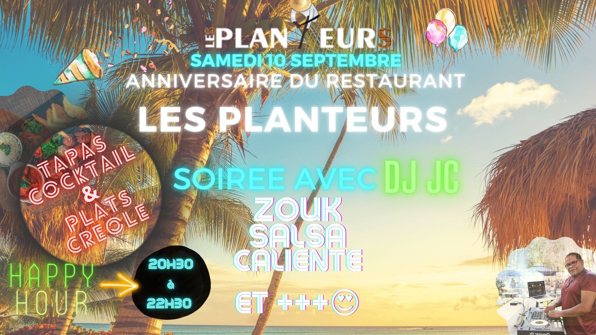 LES PLANTEURS'S BIRTHDAY