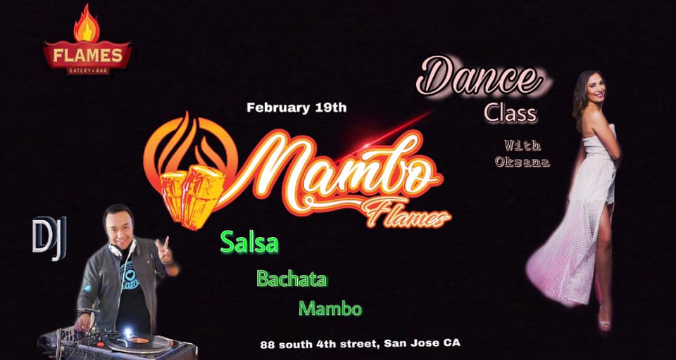 Mambo Flames Salsa Bachata Mambo