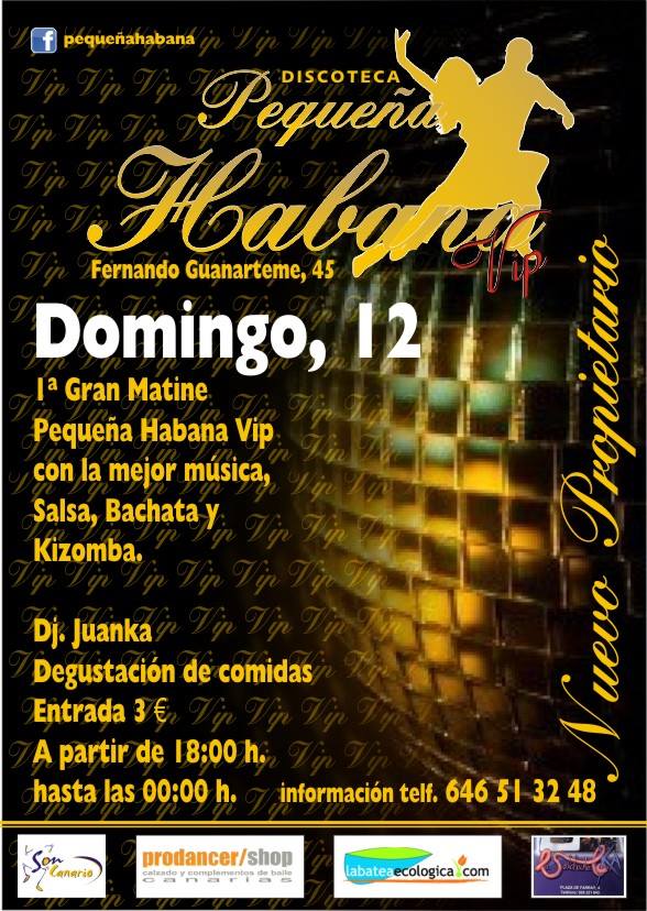 Primera Matine Pequeña Habana Vip