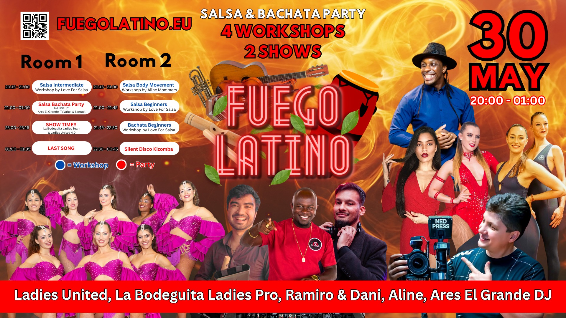 π₯ FUEGO LATINO Friday, May 30 Amsterdam π₯
