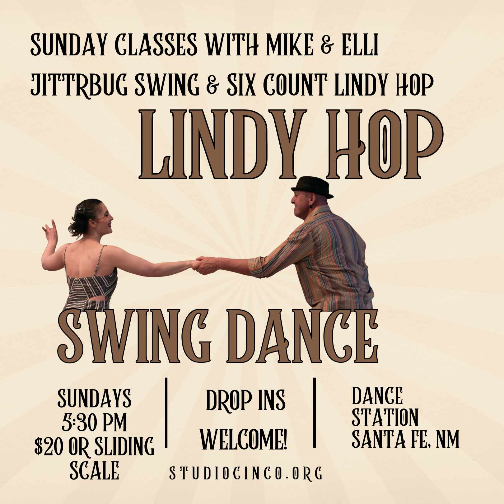 Intermediate Swing Lindy Hop - Drop in Classes
